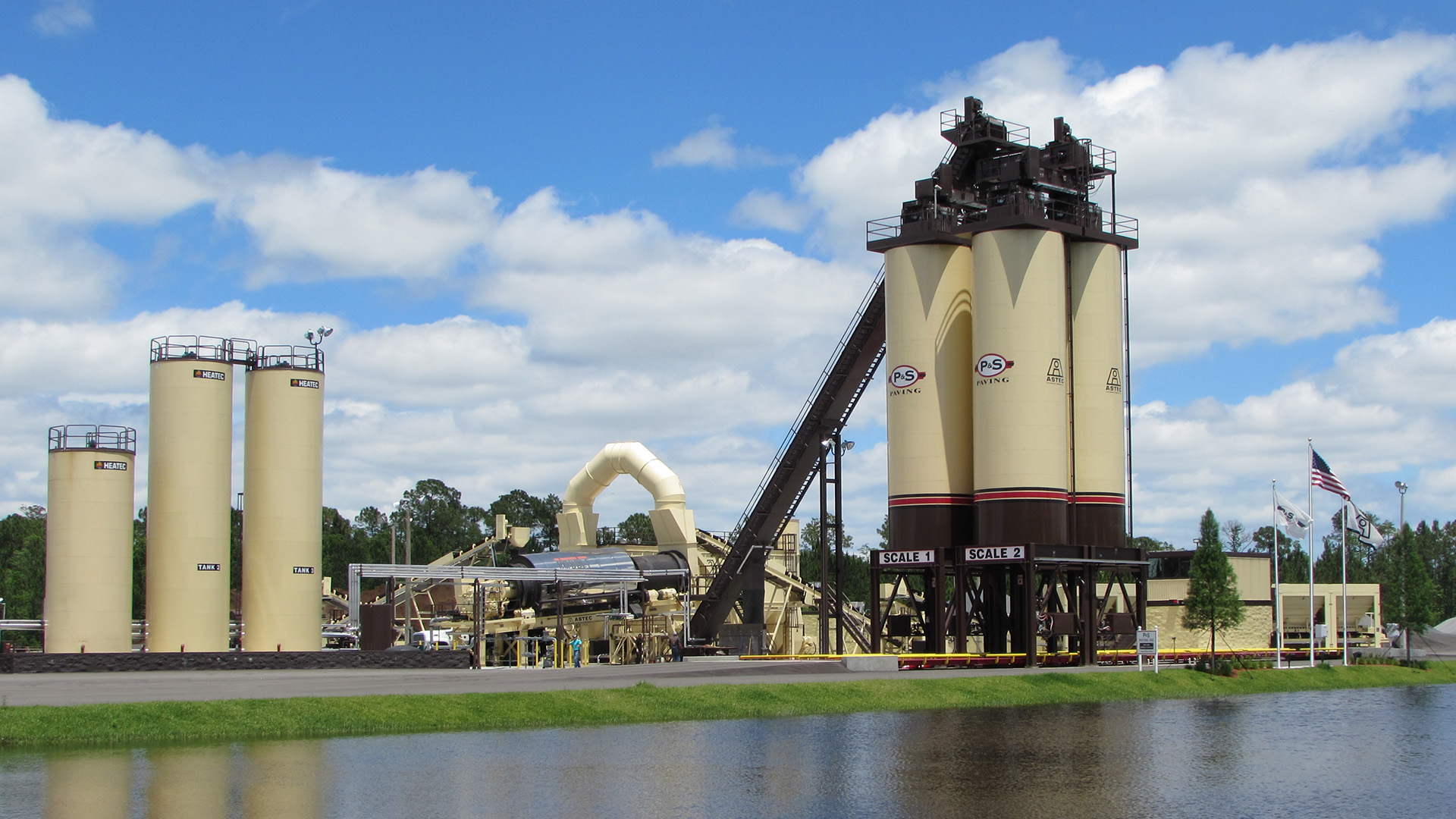 Daytona Beach FL Asphalt Production Plant